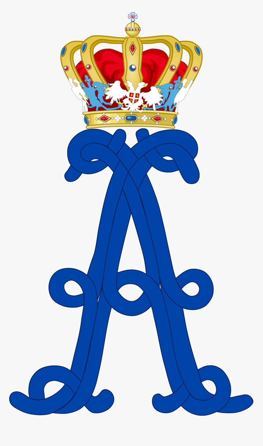 Corona De Princesa Png , Png Download - Monogram Of Prince Consort, Transparent Png, Free Download