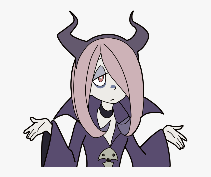 Witch Academia Sucy Shrug - Sucy Shrug, HD Png Download, Free Download