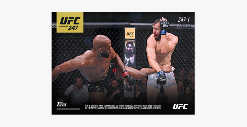 Ufc Topps Now® Card 247 - Ufc, HD Png Download, Free Download