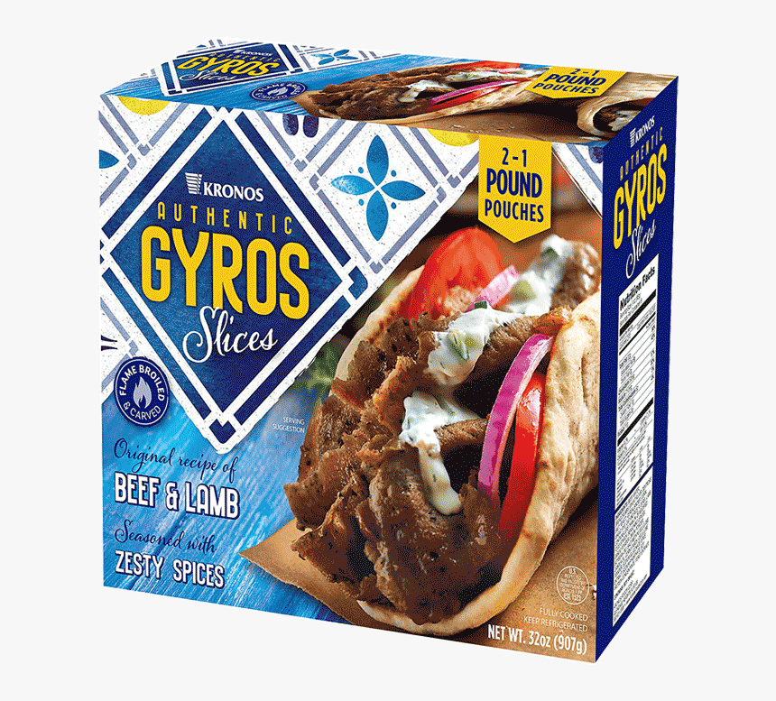 kronos-authentic-gyros-slices-hd-png-download-kindpng