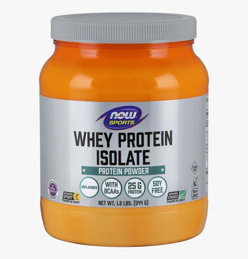 Whey Protein Isolate, Unflavored - Now Whey Protein Isolate, HD Png Download, Free Download