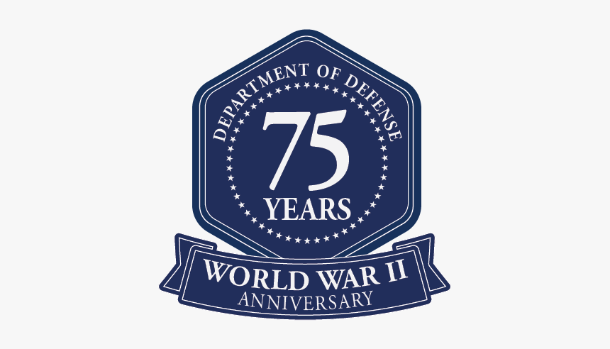 Wwii 75th Anniversary Logo - Wall Street Money Never Sleeps, HD Png Download, Free Download