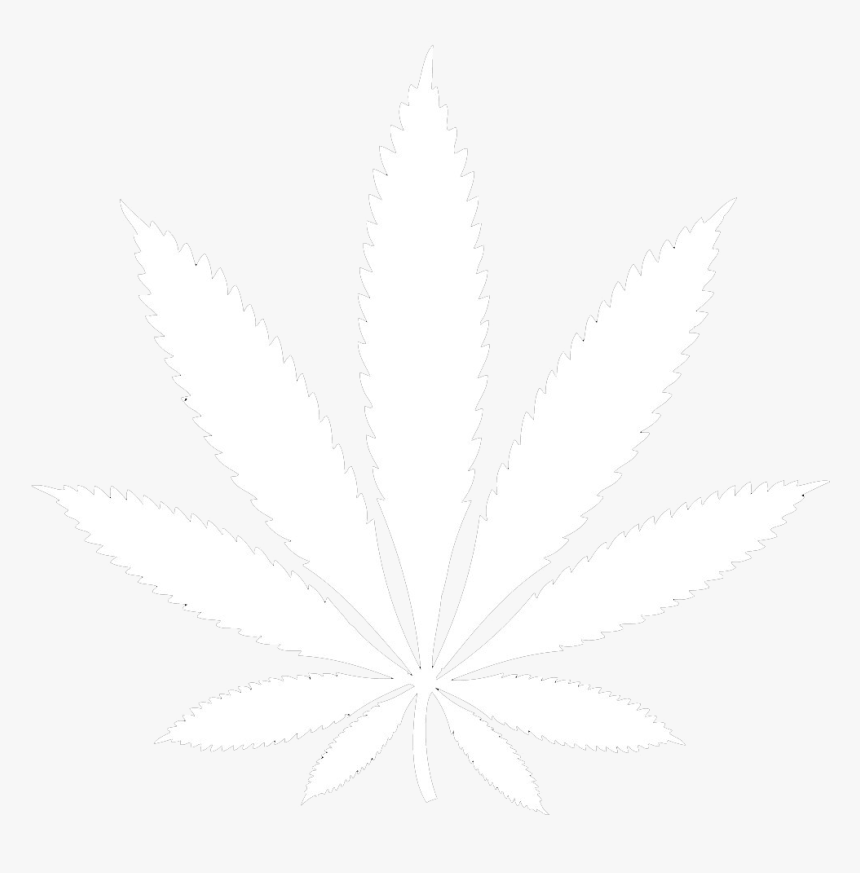 Marijuana Black And White , Png Download, Transparent Png, Free Download