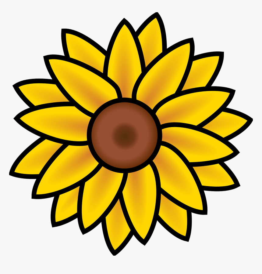 Free Free 134 Sunflower Svg Clip Art SVG PNG EPS DXF File