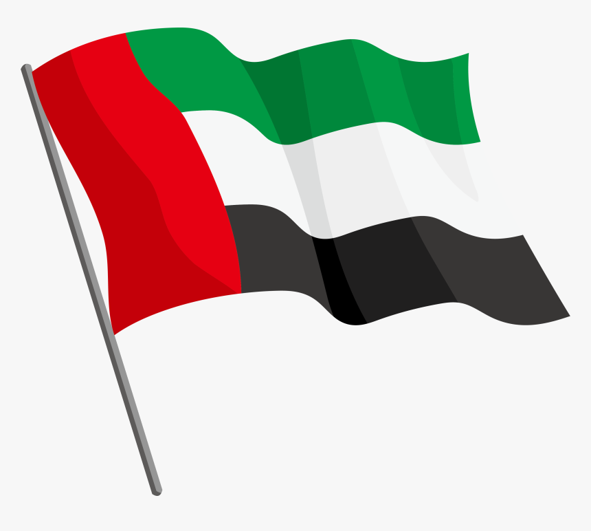 The United Arab Emirates Clipart Flag, HD Png Download, Free Download