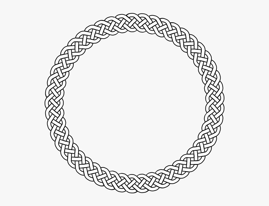 4-plait Border Circle Png Clip Arts, Transparent Png, Free Download