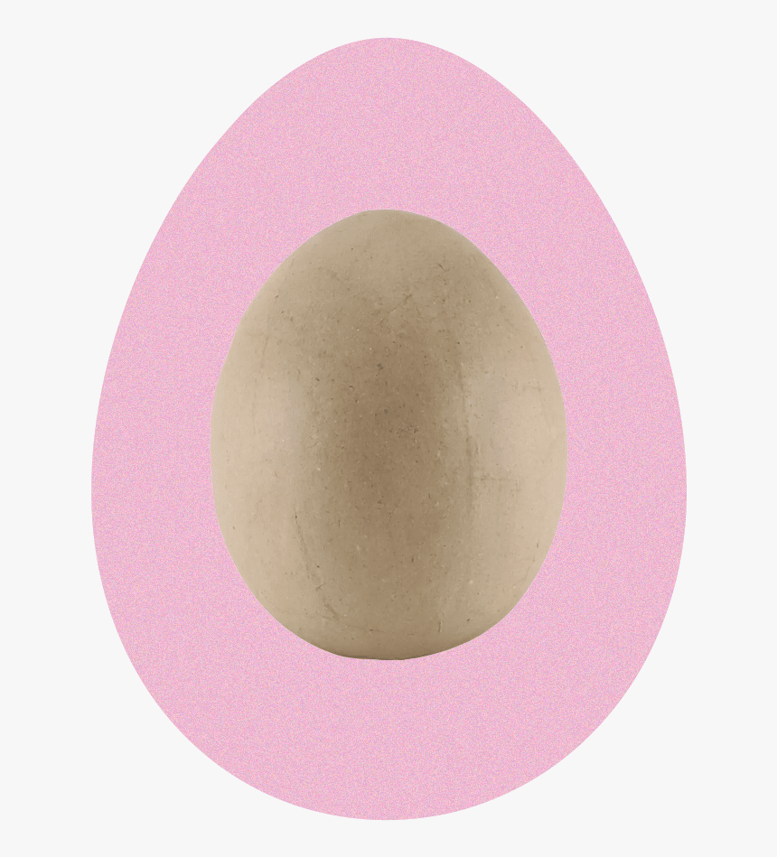 Unfinished Paper Mache Easter Egg, HD Png Download, Free Download