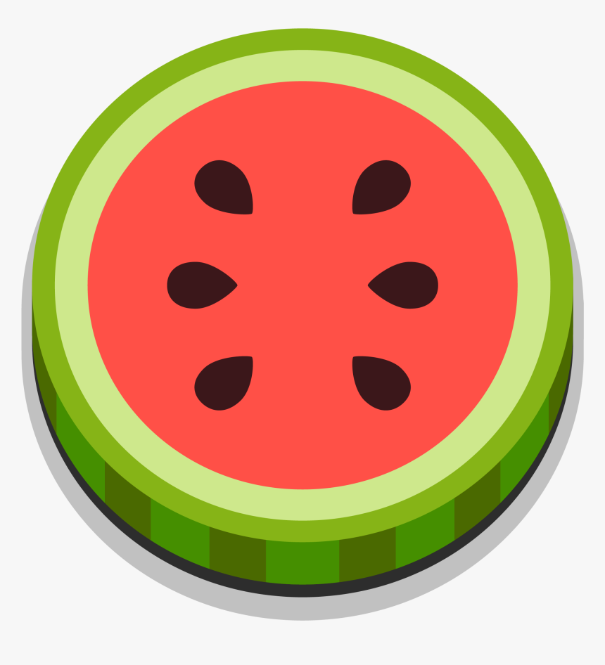 Smiley Clipart Watermelon, HD Png Download, Free Download