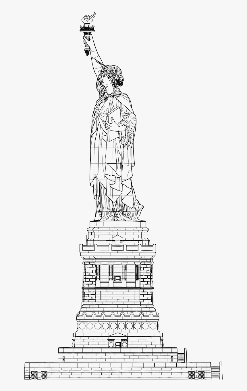 Statue Of Liberty Png, Transparent Png, Free Download