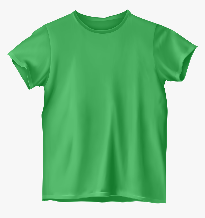 Green T Shirt Png Clip Art, Transparent Png - kindpng