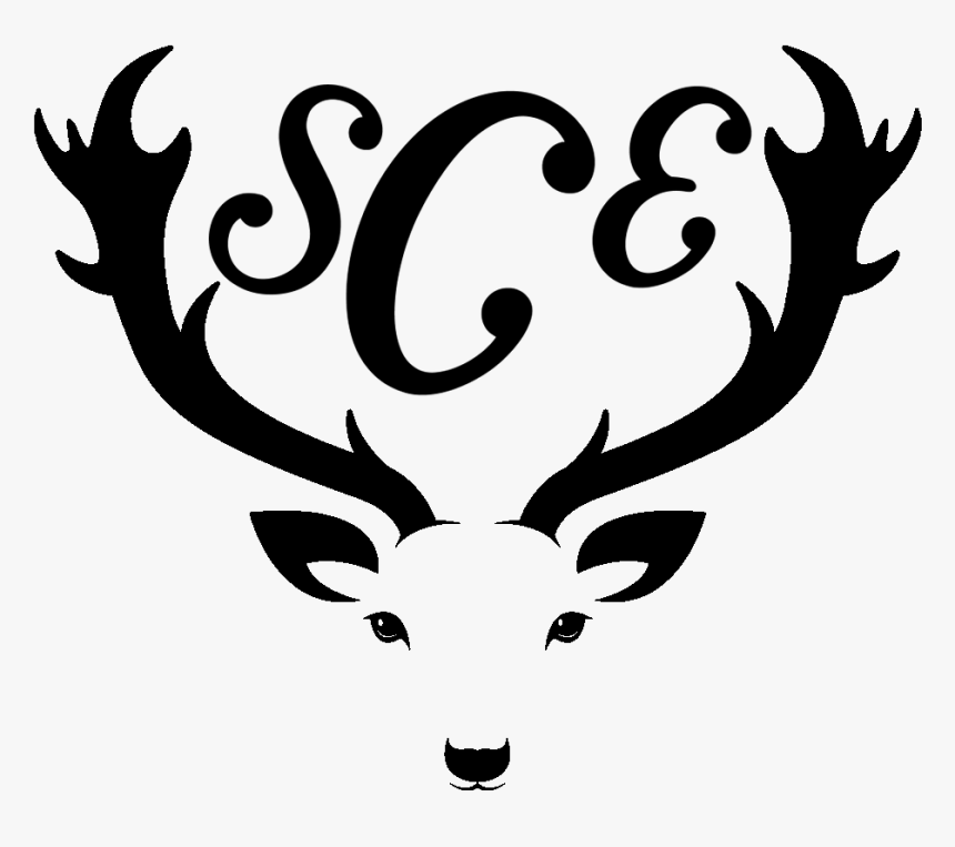 Antler Monogram Antlers Monograms And Cricut Png Deer, Transparent Png, Free Download