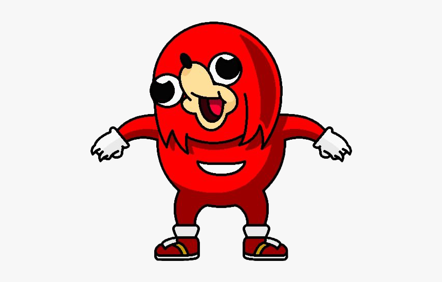 Ugandan Knuckles Transparent Png, Png Download, Free Download