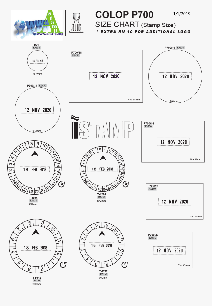 Colop Date Stamp, HD Png Download, Free Download