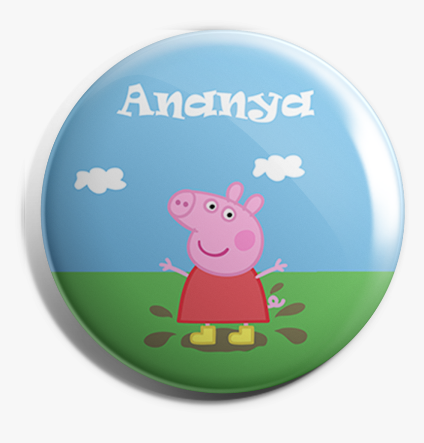 Funcart Peppa Pig Button Badge"
 Title="funcart Peppa, HD Png Download, Free Download