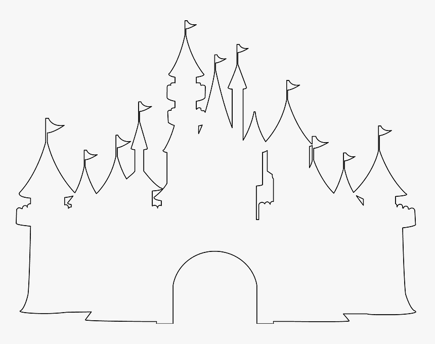 Disney Castle Png, Transparent Png - kindpng