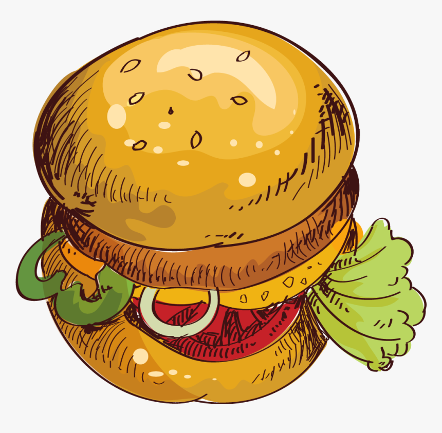 Hamburger Png, Transparent Png, Free Download