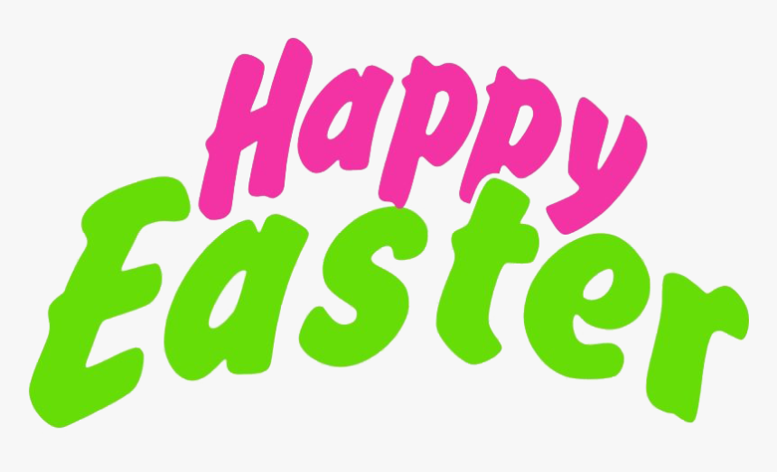 Happy Easter Text Transparent Background, HD Png Download, Free Download