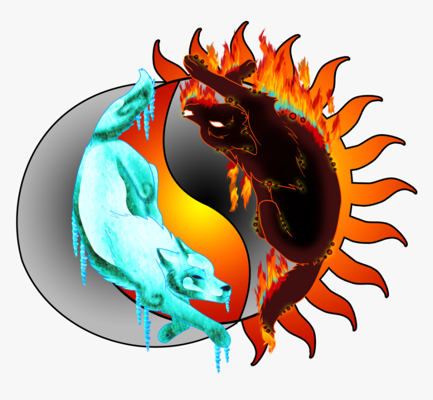 Clipart Fire Ice, HD Png Download, Free Download