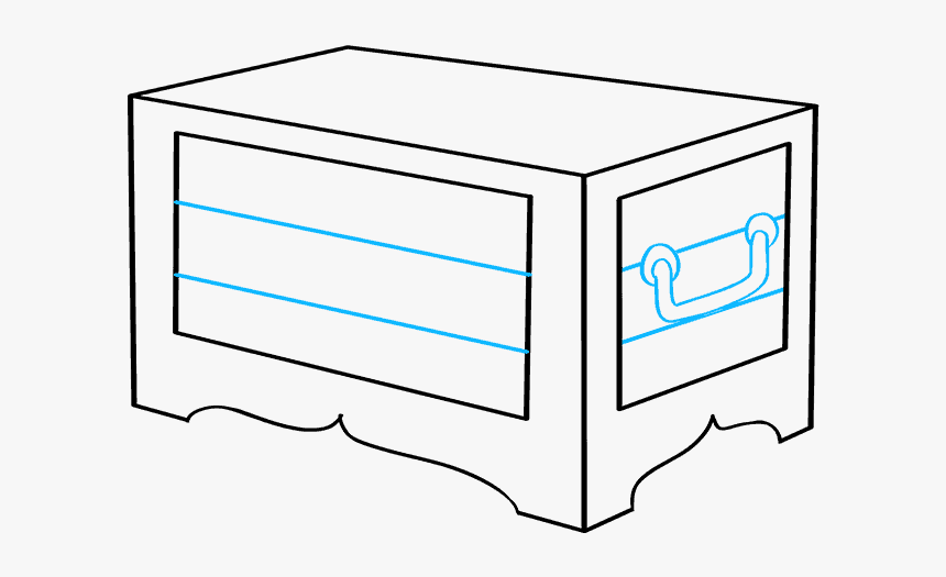 How To Draw Treasure Chest, HD Png Download, Free Download