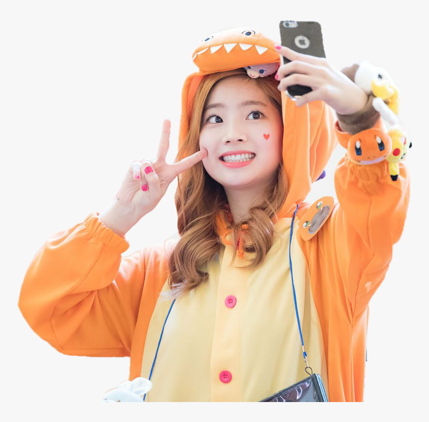 #dahyun #twice #charmander #pokemon #kawaii #cute #kpop, HD Png Download, Free Download