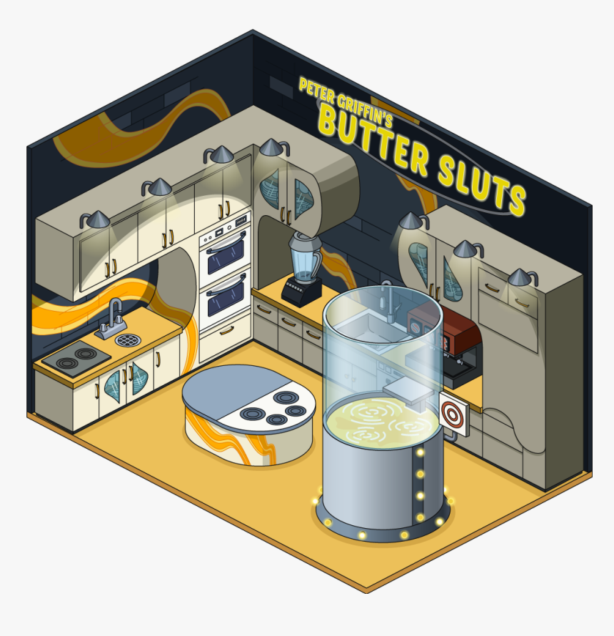 Fg Building Interiorbutterslutsset, HD Png Download, Free Download