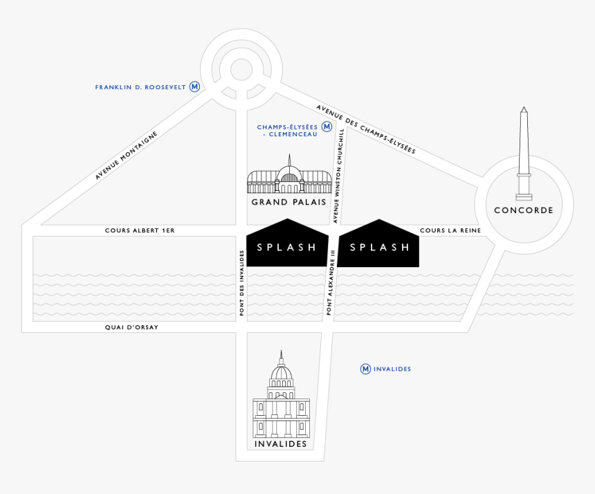 Splash-map, HD Png Download, Free Download