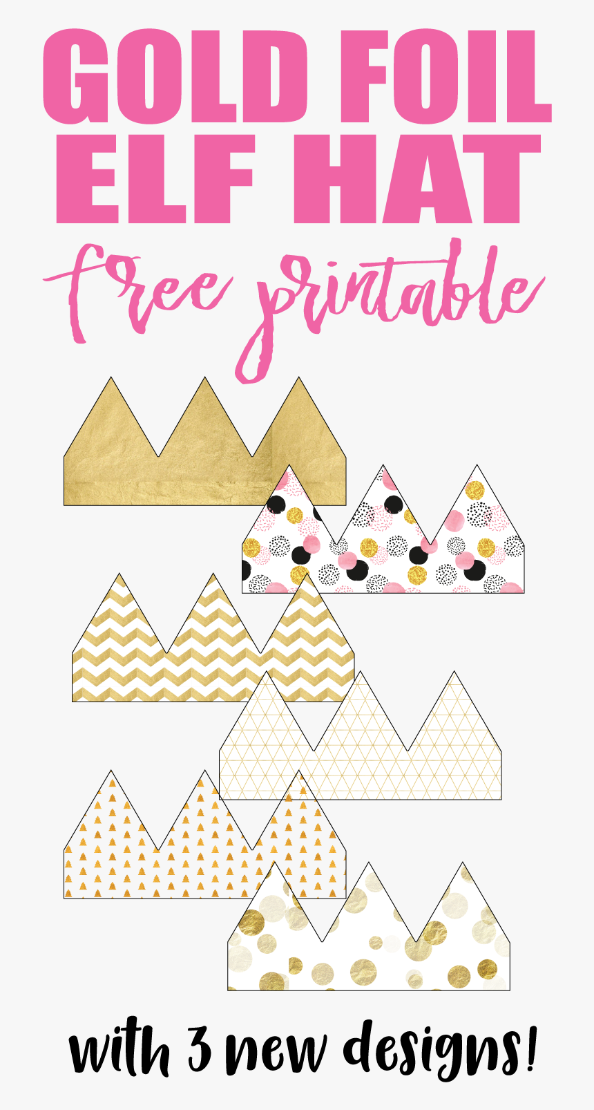 Get Your Free Printable Elf Hats And Add Some Whimsy, HD Png Download, Free Download