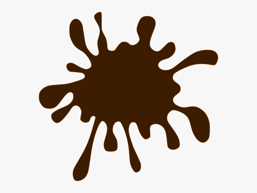 Dark Brown Splat Svg Clip Arts, HD Png Download, Free Download