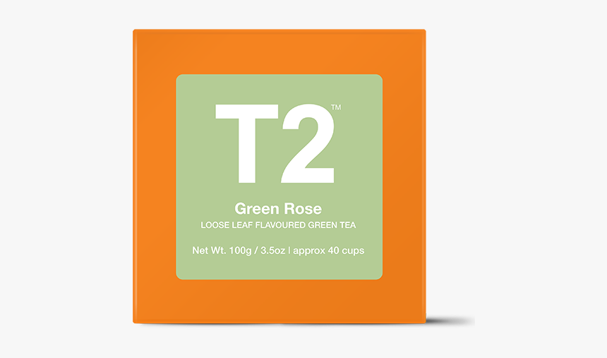 Green Rose Loose Leaf Gift Cube - T2 Tea, HD Png Download, Free Download