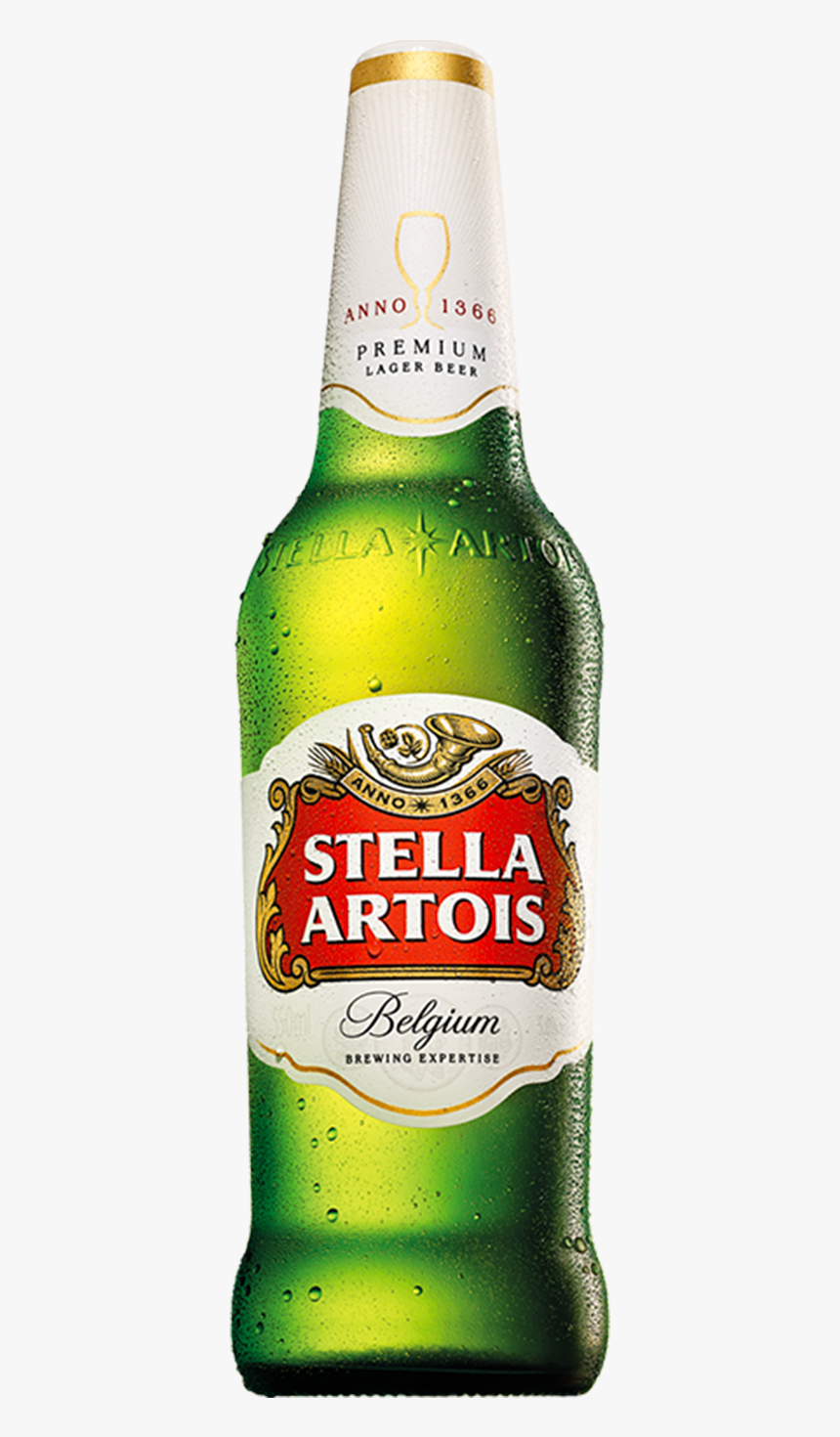 Garrafa - Stella Artois Bottle Logo, HD Png Download - kindpng