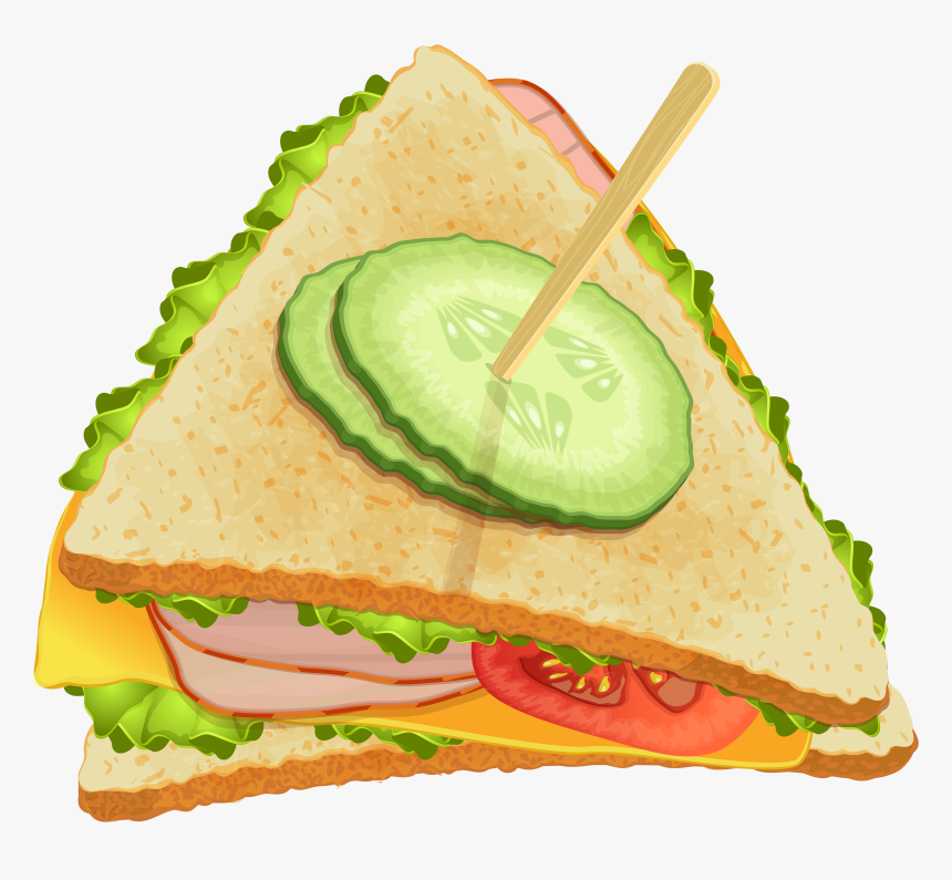 Triangle Sandwich Png Clipart - Sandwich Logo Transparent Background, Png Download, Free Download