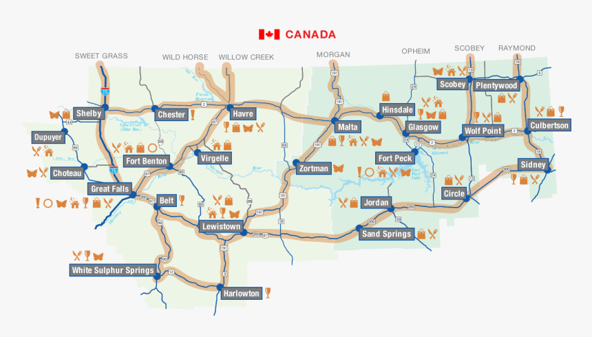 Cmt Mrc Route Map - Map, HD Png Download, Free Download