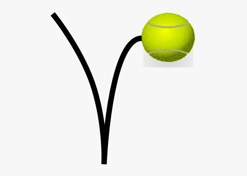Tennis Ball Bouncing Clipart, HD Png Download, Free Download