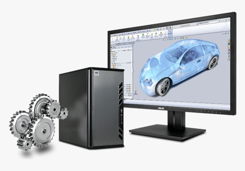 Cad Workstation, HD Png Download, Free Download