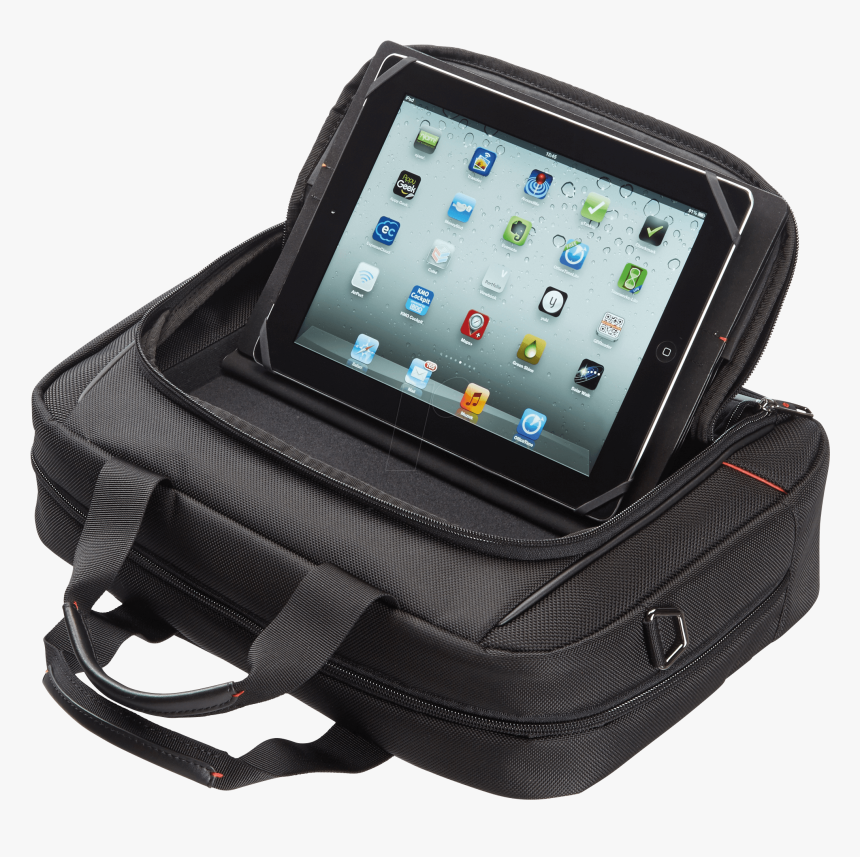 Briefcase Mit Tablet Workstation , Png Download - Ipad, Transparent Png, Free Download