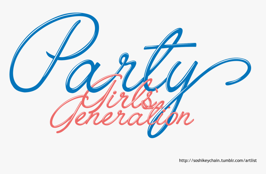 Party Girls Generation Png, Transparent Png, Free Download