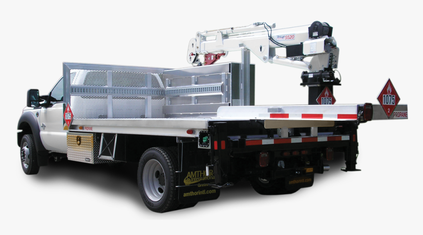 Our Mobile Crane Trucks Are Used For Transporting Small - Flatbed Truck Crane, HD Png Download, Free Download