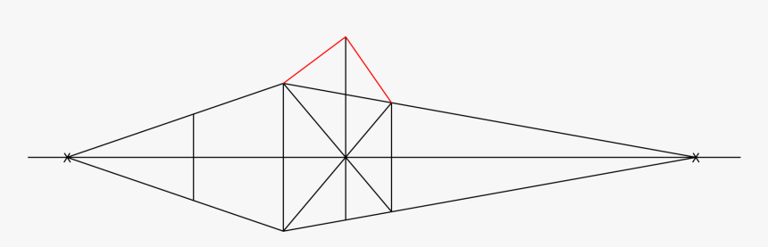 Drawing Parallel Ruler - Triangle, HD Png Download, Free Download