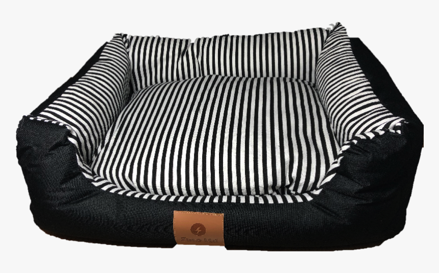 Paisley Paws 24 Inch Plush Black & White Indoor Dog - Bean Bag Chair, HD Png Download, Free Download