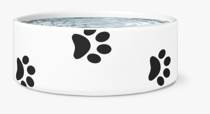 Load Image Into Gallery Viewer, Paw Print Dog Bowl - Circle, HD Png Download, Free Download