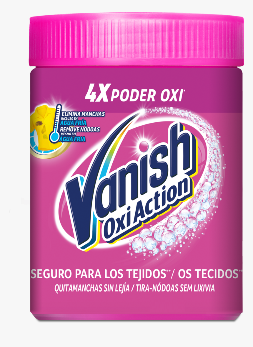 Vanish Oxi Action Pink, HD Png Download, Free Download