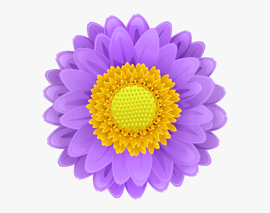 Purple Flower Clip Art Png Image, Transparent Png, Free Download