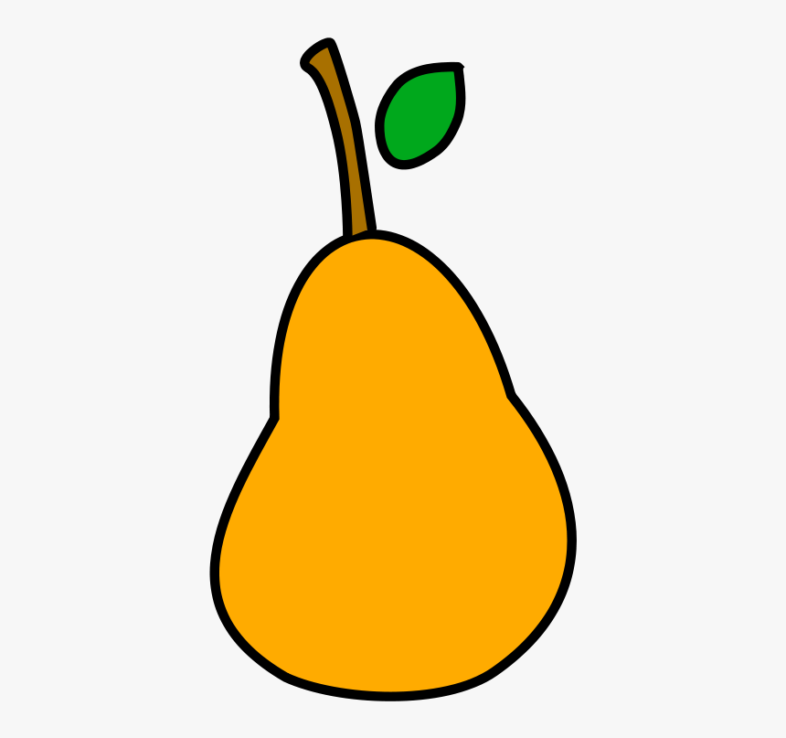 A Less Simple Pear Svg Clip Arts, HD Png Download, Free Download