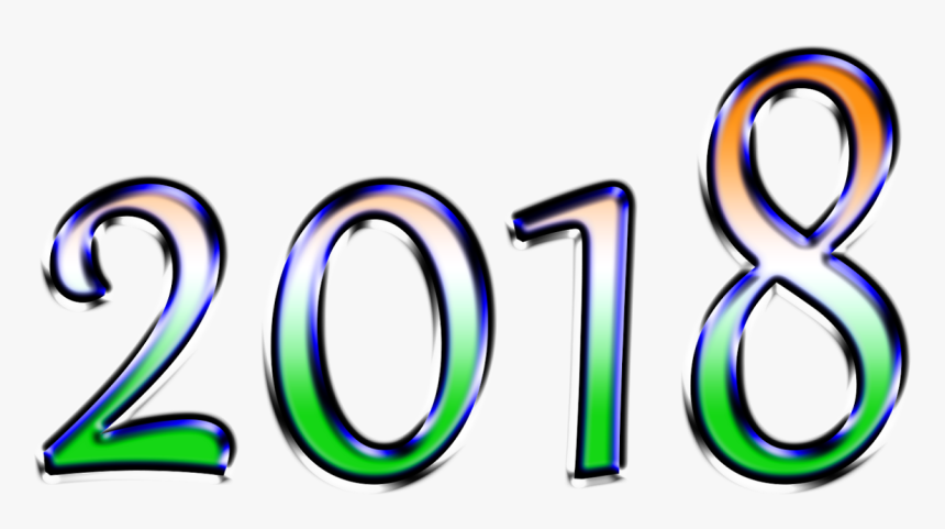 Happy New Year 2018 Png Greetings Download, Transparent Png, Free Download