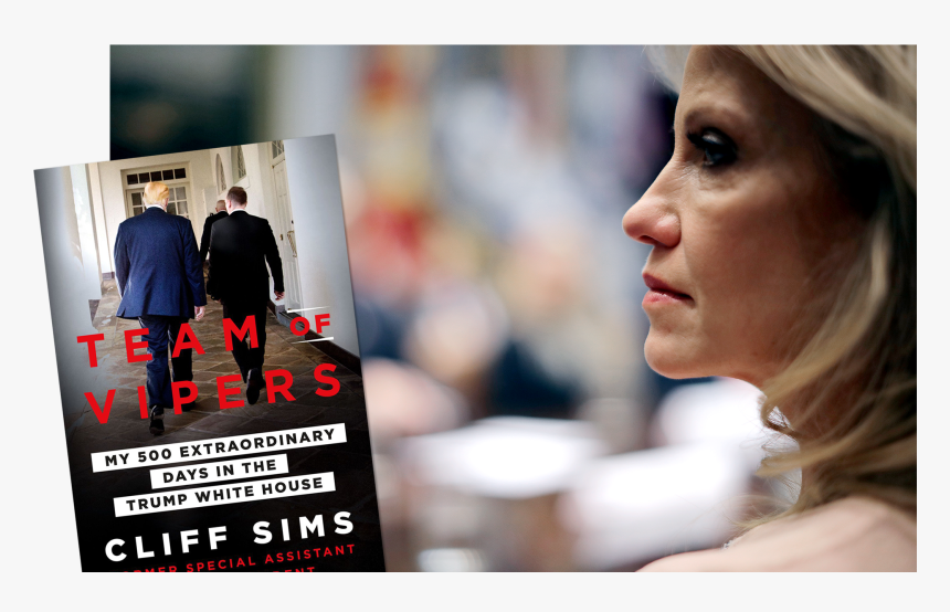 A Photo Of Cliff Sims New Book And Kellyanne Conway, HD Png Download, Free Download