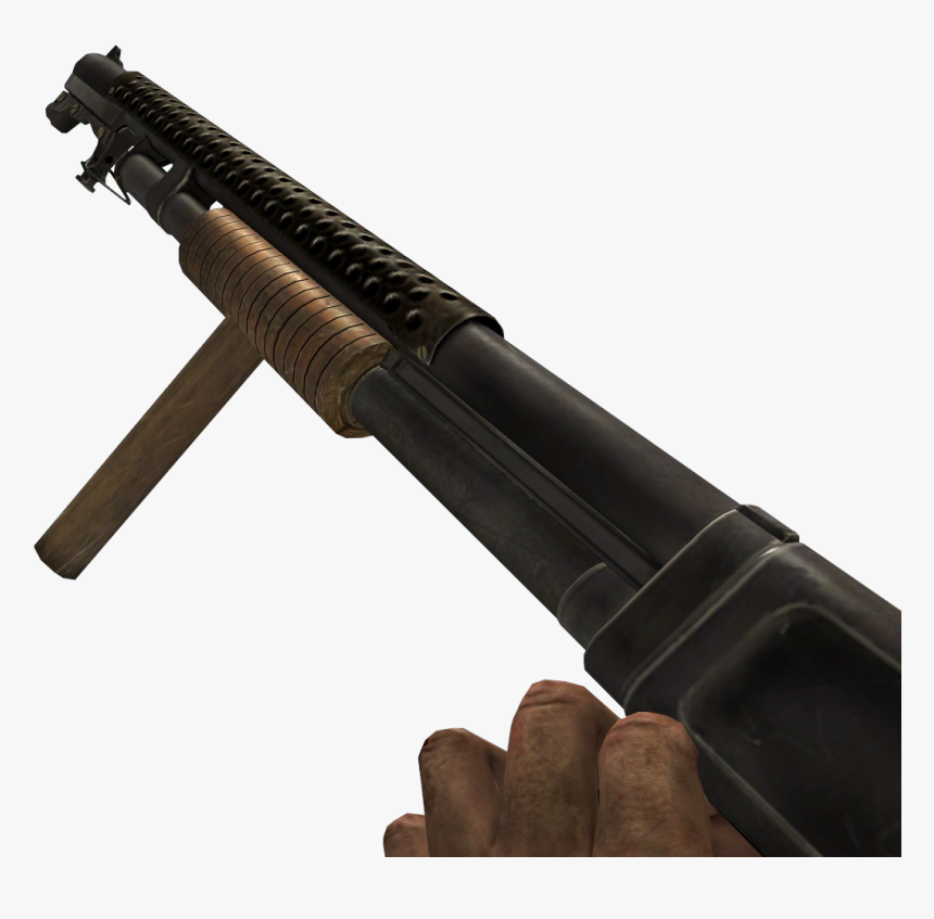 Ww2 Combat Shotgun Transparent , Png Download, Png Download, Free Download