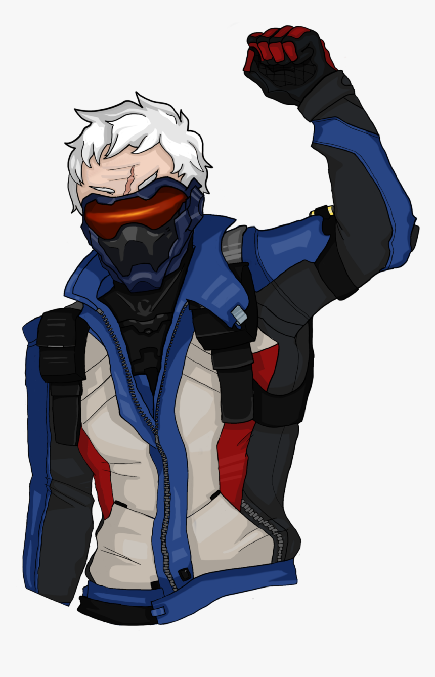 Soldier 76 By Freshkael, HD Png Download, Free Download