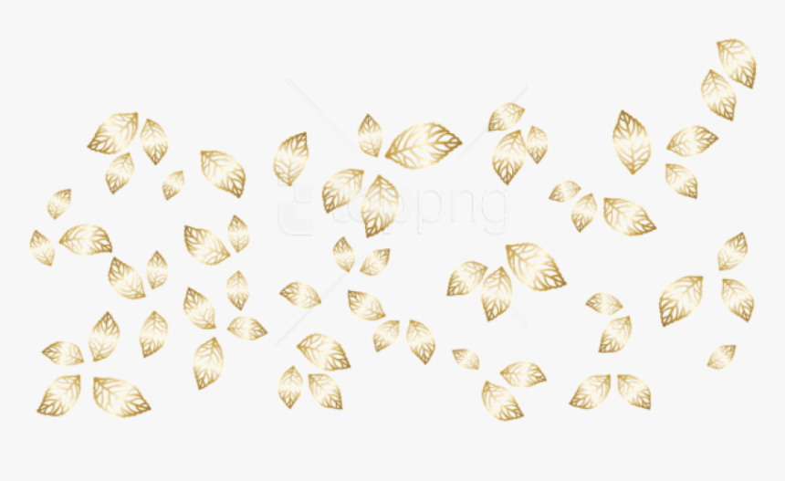 Free Png Golden Decorative Leaves Vector Png Images, Transparent Png, Free Download