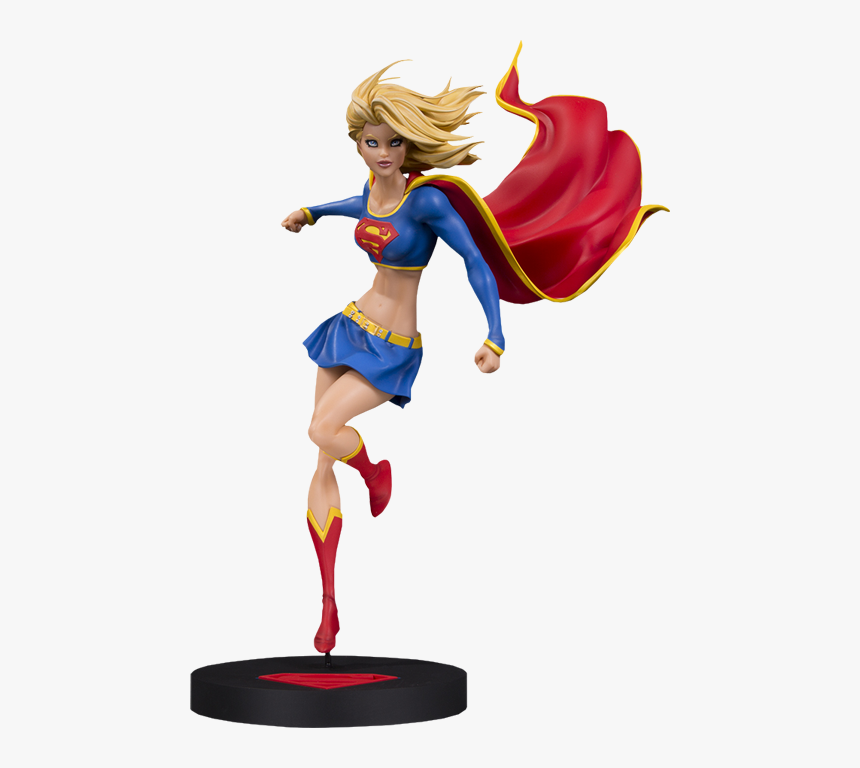 Dc Comics Statue Supergirl, HD Png Download, Free Download