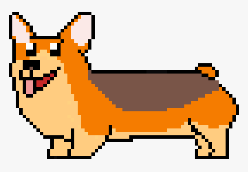 Fluffy Corgi Yay By Zadslaz, HD Png Download - kindpng